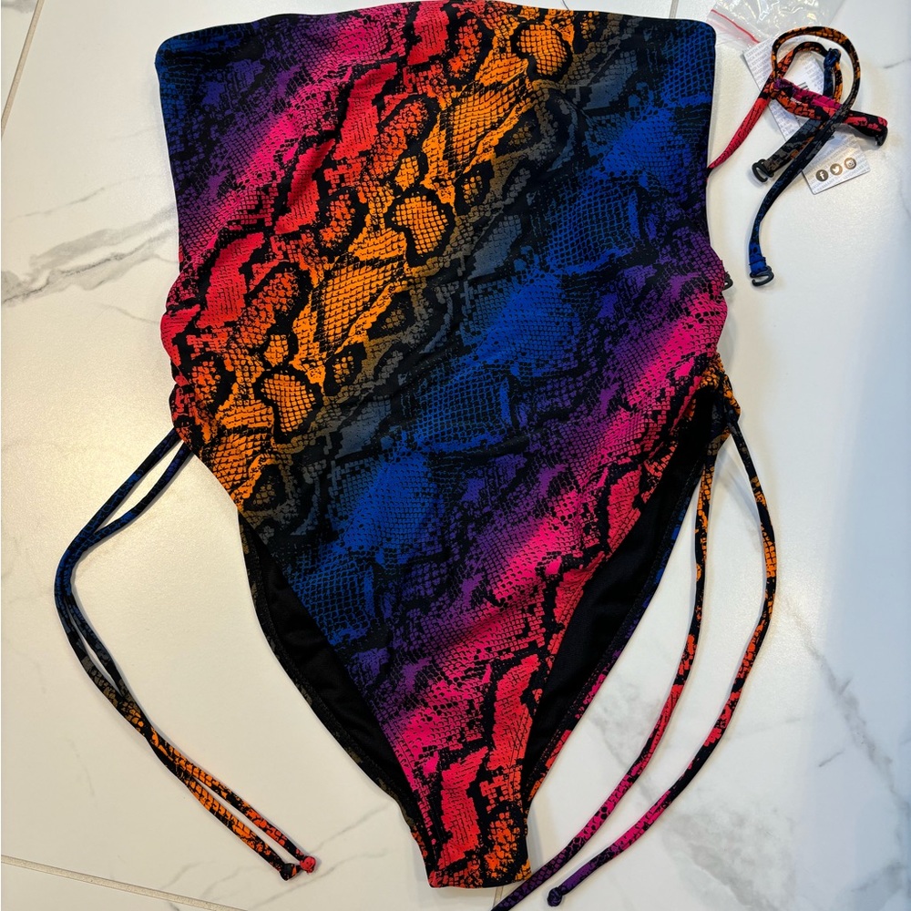 Vibrant Multicolor Swimsuit
